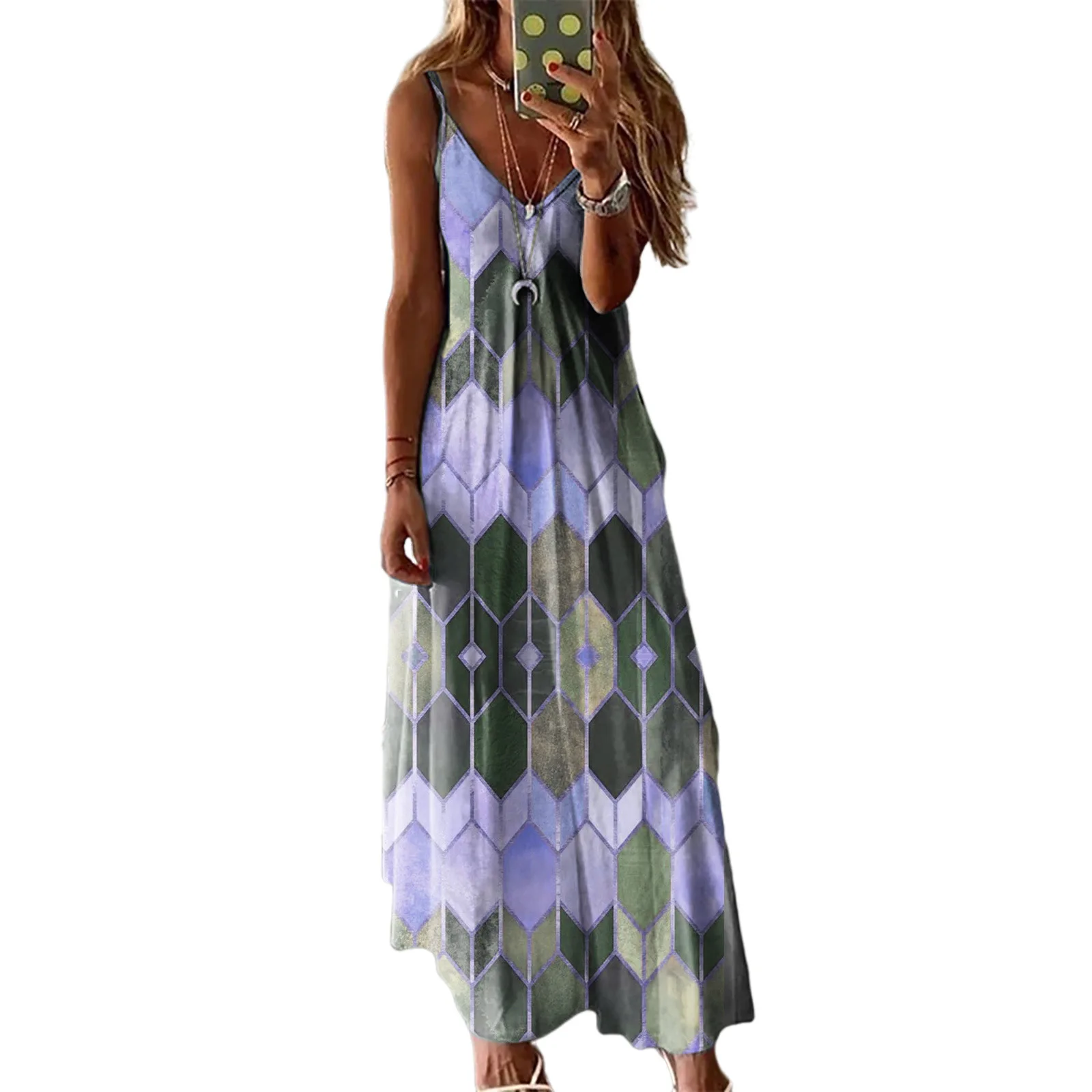 Pleated skirt women summer casual printing mid-length skirt woman high waist half skirt v-neck striped pocket vest dress
Pleated skirt women summer casual printing mid-length skirt woman high waist half skirt v-neck striped pocket vest dress
