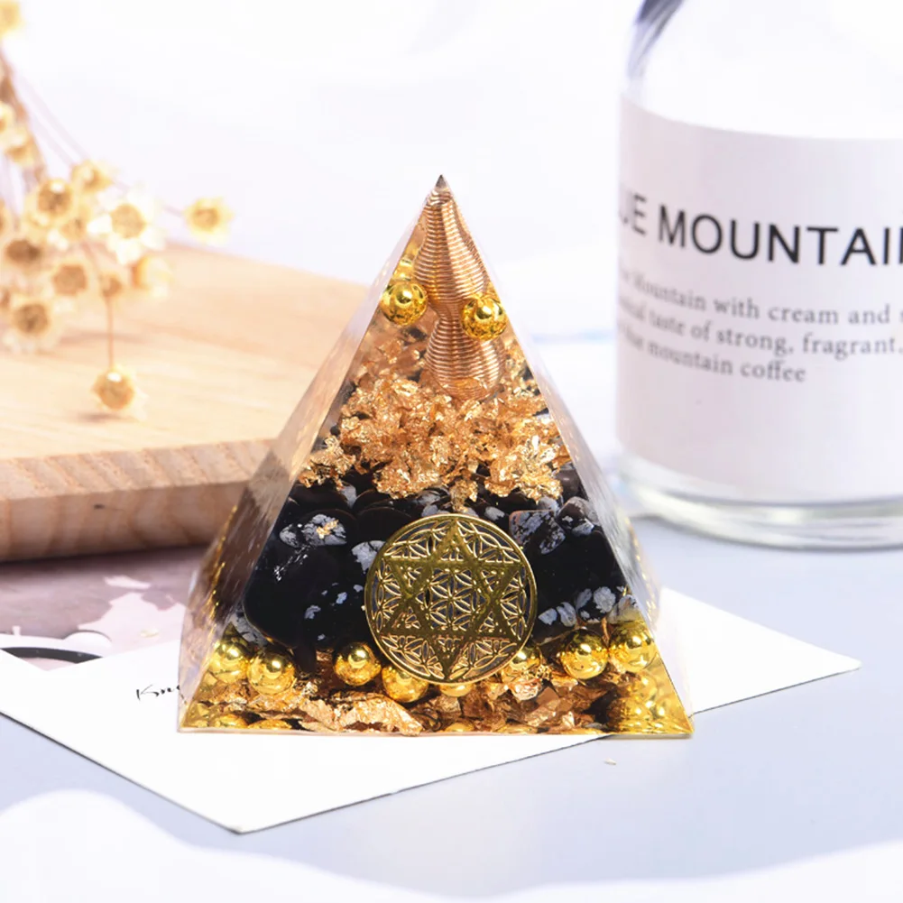 Handmade Amethyst Crystal Orgonite Pyramid Ornament Energy Recovering Healing Peridot Crystal Meditation Tool EMF Protection
Handmade Amethyst Crystal Orgonite Pyramid Ornament Energy Recovering Healing Peridot Crystal Meditation Tool EMF Protection