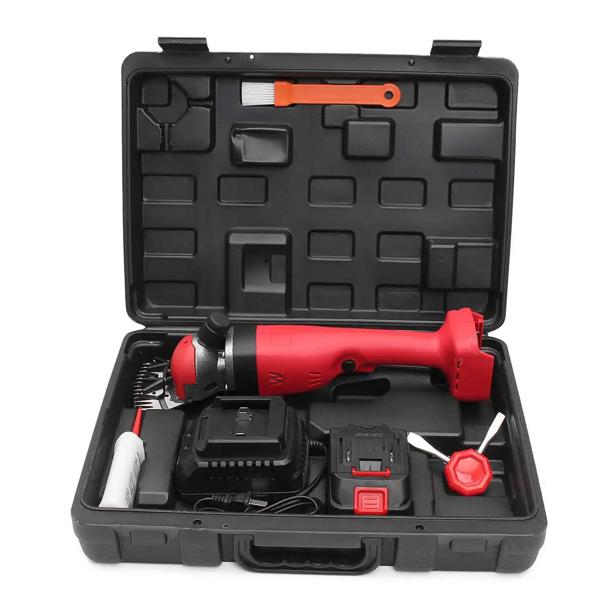 2000W Pet Animal Clipper Shears Cutter Wool Scissor Cordless Electric Sheep Hair Shearing Shears Clipper Machine Rechargeable
2000W Pet Animal Clipper Shears Cutter Wool Scissor Cordless Electric Sheep Hair Shearing Shears Clipper Machine Rechargeable