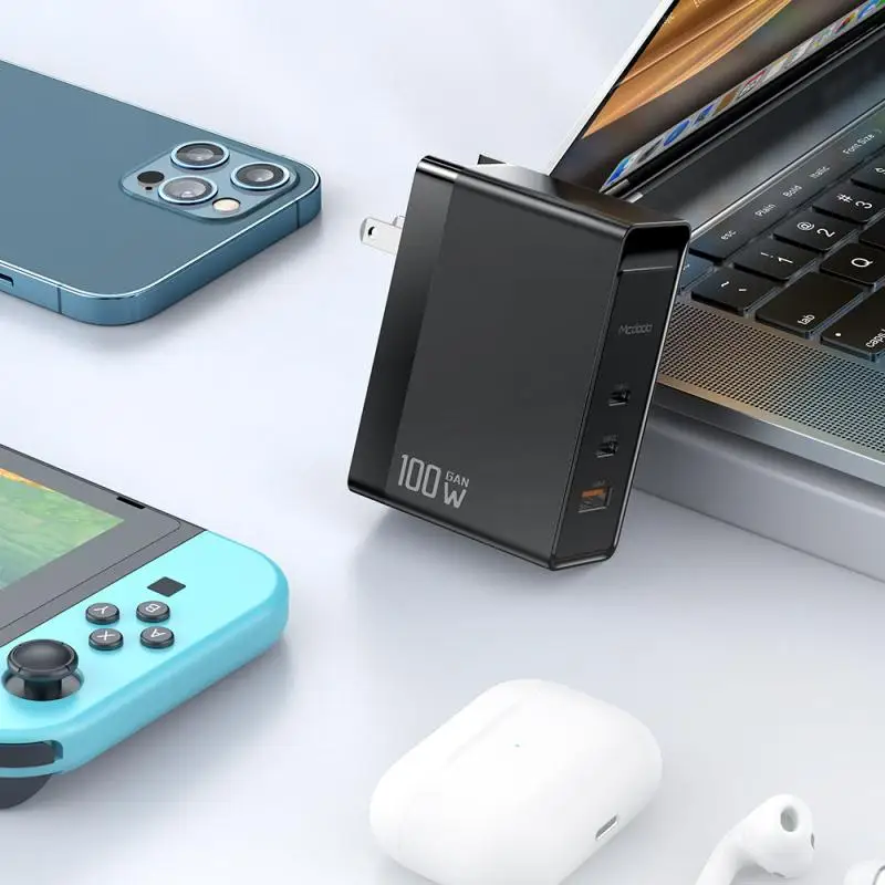 100W 3-Port USB C PD Power Adapter 100W / 87W / 65W / 45W / 30W / 18W Type C Fast Charger for Macbook Pro 13/15/16 iPhone 8 11 X
100W 3-Port USB C PD Power Adapter 100W / 87W / 65W / 45W / 30W / 18W Type C Fast Charger for Macbook Pro 13/15/16 iPhone 8 11 X