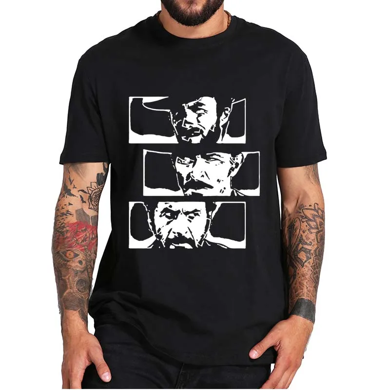 A Fistful Of Dollars T-Shirt Vintage Italian Genius Film Casual Men's Summer Tee Shirt Cowboy Essential Classic Homme Camiseta
A Fistful Of Dollars T-Shirt Vintage Italian Genius Film Casual Men's Summer Tee Shirt Cowboy Essential Classic Homme Camiseta