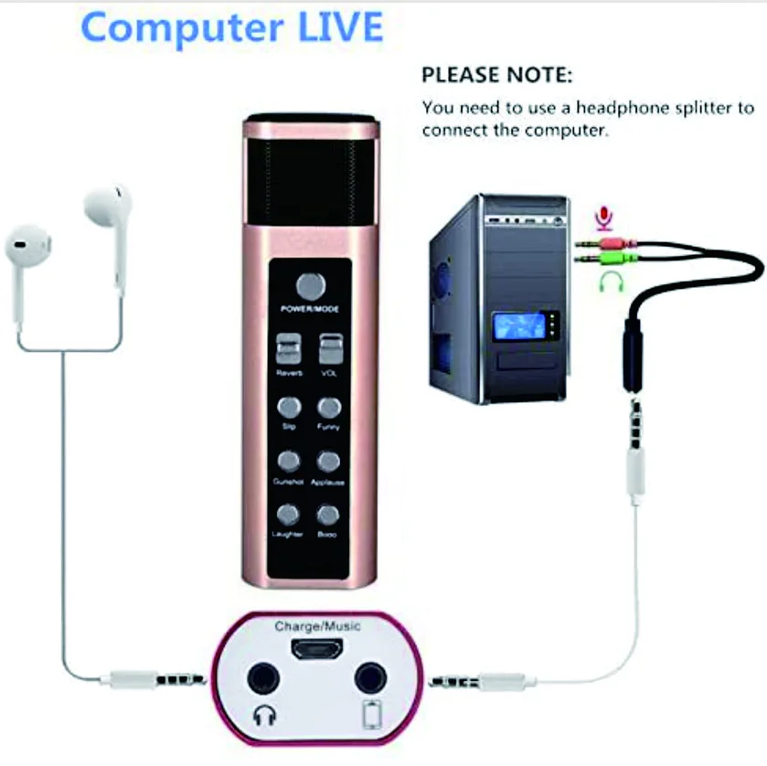 Handheld microphone 098D English version of mobile phone live karaoke microphone supports multi-platform compatibility
Handheld microphone 098D English version of mobile phone live karaoke microphone supports multi-platform compatibility