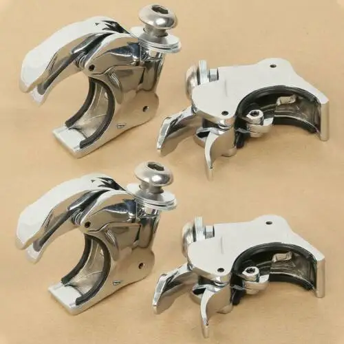 Motorcycle 41mm Forks Windshield Windscreen Clamp For Harley Dyna Wide Glide FXDWG Softail Sportster XL 883 1200 Chrome/Black 
Motorcycle 41mm Forks Windshield Windscreen Clamp For Harley Dyna Wide Glide FXDWG Softail Sportster XL 883 1200 Chrome/Black