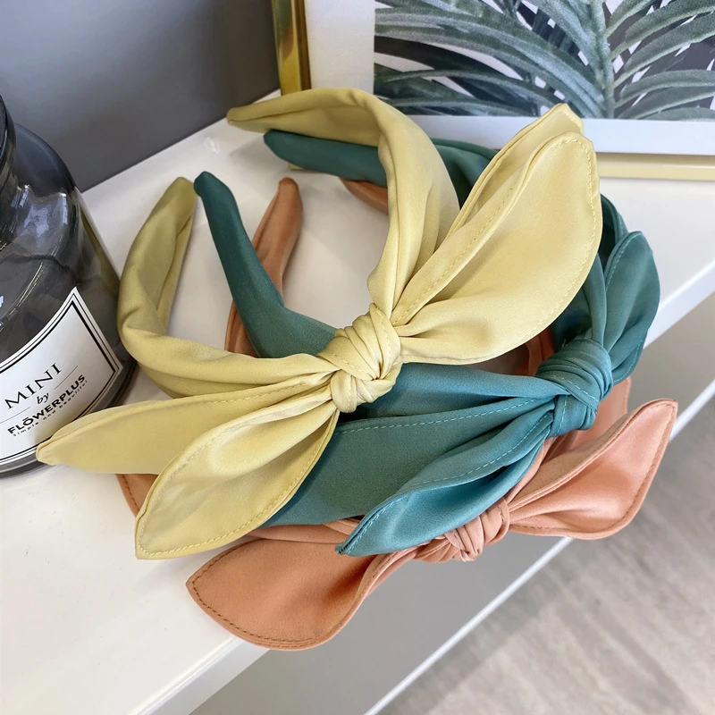Candy Colors Rabbit Ear Hair Hoop Elastic Big Bow Hairband For Women Girl Female High Quality Headwear Fashion Hair Accessorie
Candy Colors Rabbit Ear Hair Hoop Elastic Big Bow Hairband For Women Girl Female High Quality Headwear Fashion Hair Accessorie