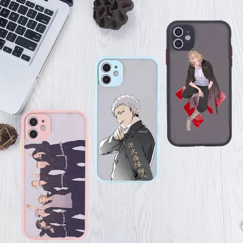 Tokyo Revengers Phone Case For iPhone 13 12 11 Mini Pro XR XS Max 7 8 Plus X Matte transparent Pink Back Cover
Tokyo Revengers Phone Case For iPhone 13 12 11 Mini Pro XR XS Max 7 8 Plus X Matte transparent Pink Back Cover
