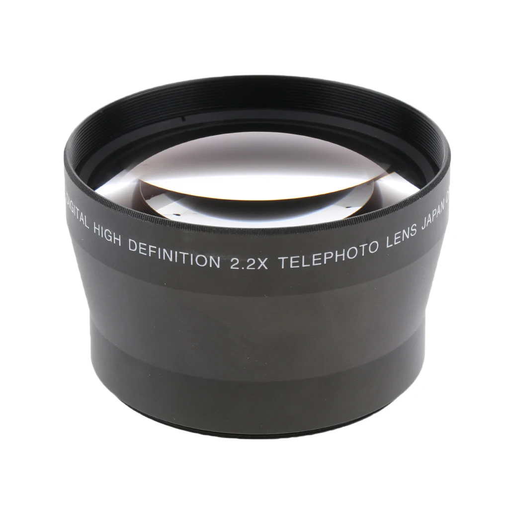 

72mm 2.2x Telephoto Lens Teleconverter for Nikon Nikkor 24-120mm AF-S,18-200mm Camera Universal