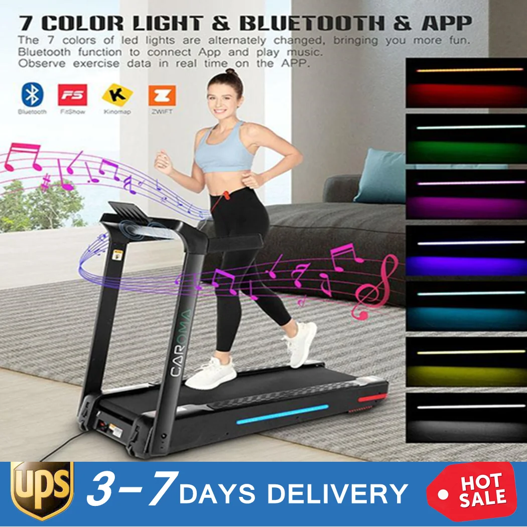 Electric Folding Treadmill Remote Control Touch Display Walking Running Machine 47.2 x 15.7inch 120kg
Electric Folding Treadmill Remote Control Touch Display Walking Running Machine 47.2 x 15.7inch 120kg