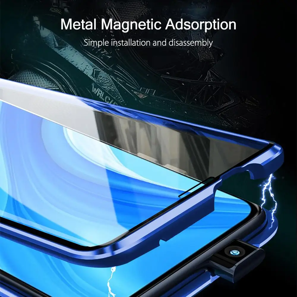 Magnetic Case For Huawei Y9s Case Clear Double-Sided Tempered Glass Hard Bumper Back Cover For Huawei Y9s Y 9s Shockproof Coque
Magnetic Case For Huawei Y9s Case Clear Double-Sided Tempered Glass Hard Bumper Back Cover For Huawei Y9s Y 9s Shockproof Coque