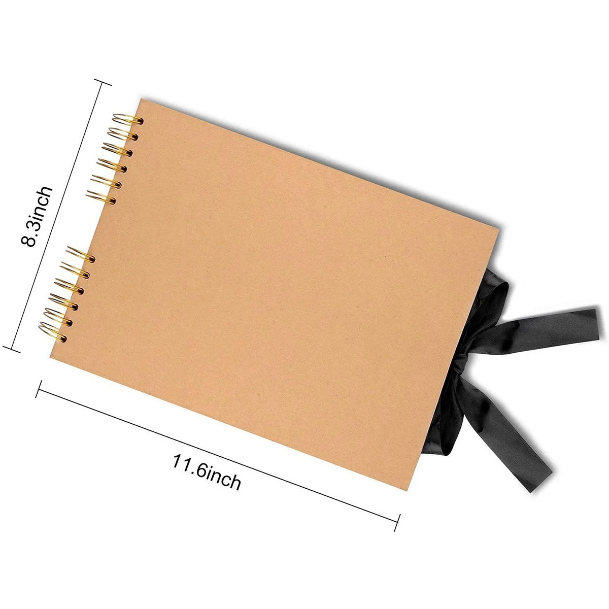 Album Coil Ribbon Bowknot Horizontal Kraft Paper Anniversary Photo DIY Scrapbook Various Size
Album Coil Ribbon Bowknot Horizontal Kraft Paper Anniversary Photo DIY Scrapbook Various Size