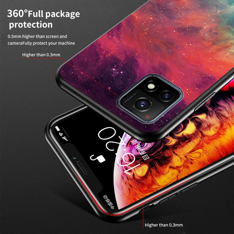 For Vivo Y52S Case Luxury Starry Sky Tempered Glass Cover For Vivo Y52S Case Protective Shell Back Cover Soft edge Bumper Y52 S
For Vivo Y52S Case Luxury Starry Sky Tempered Glass Cover For Vivo Y52S Case Protective Shell Back Cover Soft edge Bumper Y52 S