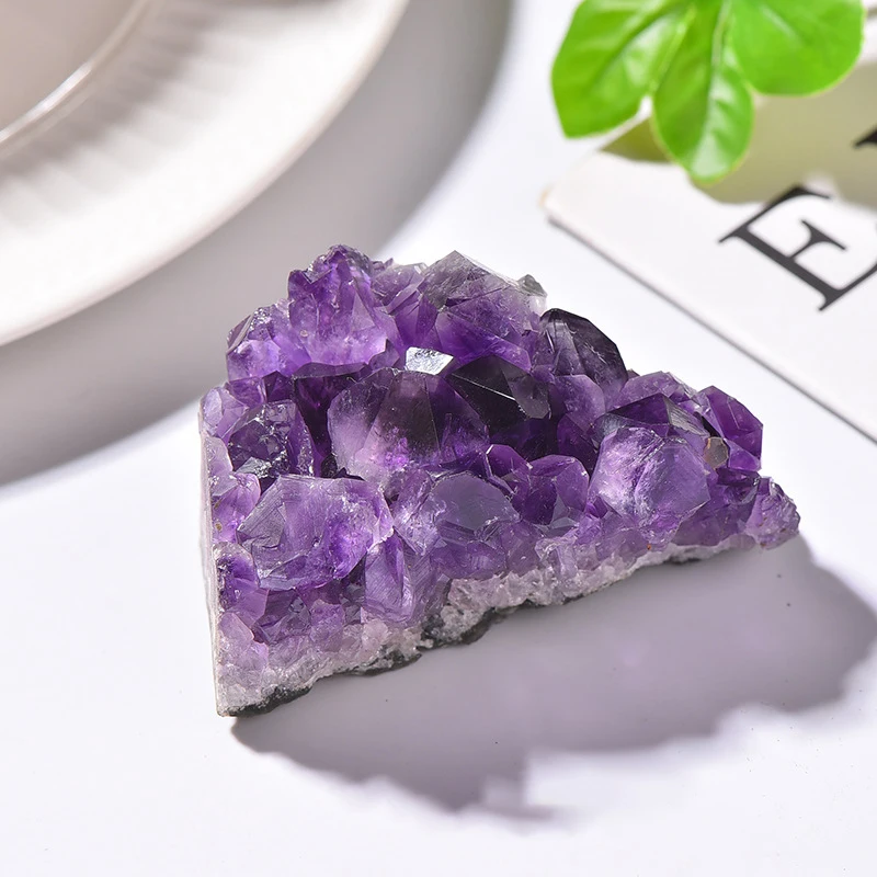 Natural Amethyst Cluster Uruguay Ore Ornaments Original Stone Collection Decoration DIY Jewelry Raw Materials
Natural Amethyst Cluster Uruguay Ore Ornaments Original Stone Collection Decoration DIY Jewelry Raw Materials