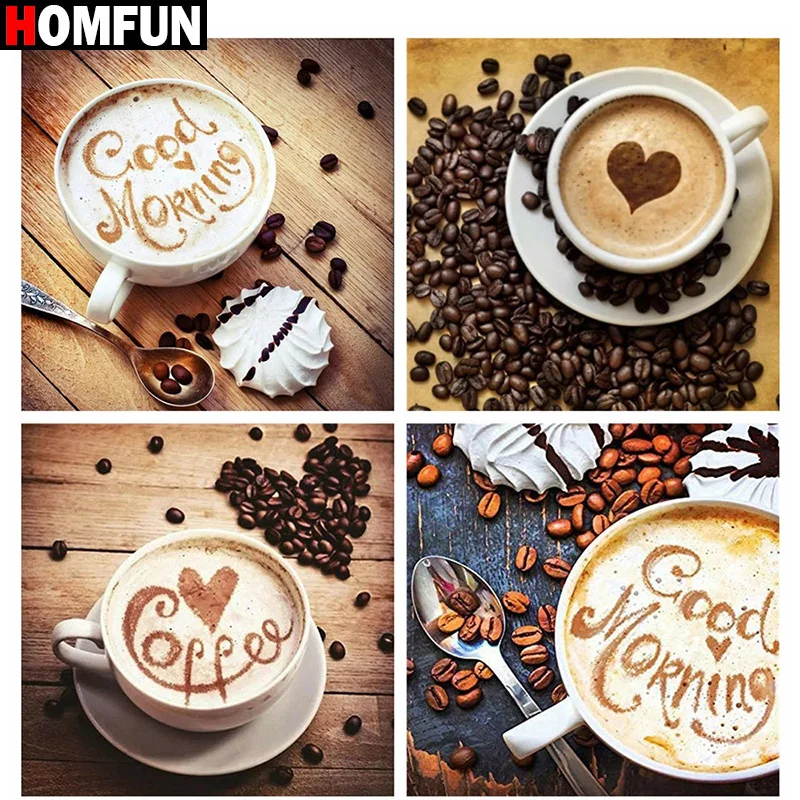 HOMFUN Diy 5d Diamond Painting "Coffee theme" Cross Stitch Square Round Diamond Embroidery Handwork Rhinestone Art
HOMFUN Diy 5d Diamond Painting "Coffee theme" Cross Stitch Square Round Diamond Embroidery Handwork Rhinestone Art