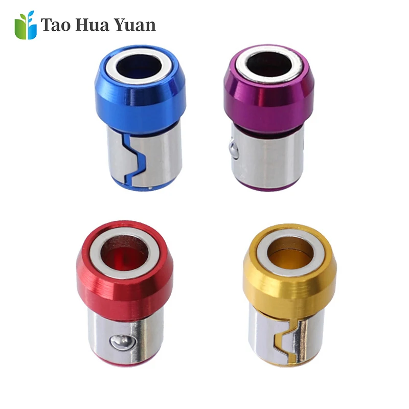 Universal Magnetic Ring 1/4" Metal Screwdriver Bit Magnetic Ring For 6.35mm Shank Anti-Corrosion Drill Bit Magnet Powerful Ring
Universal Magnetic Ring 1/4" Metal Screwdriver Bit Magnetic Ring For 6.35mm Shank Anti-Corrosion Drill Bit Magnet Powerful Ring