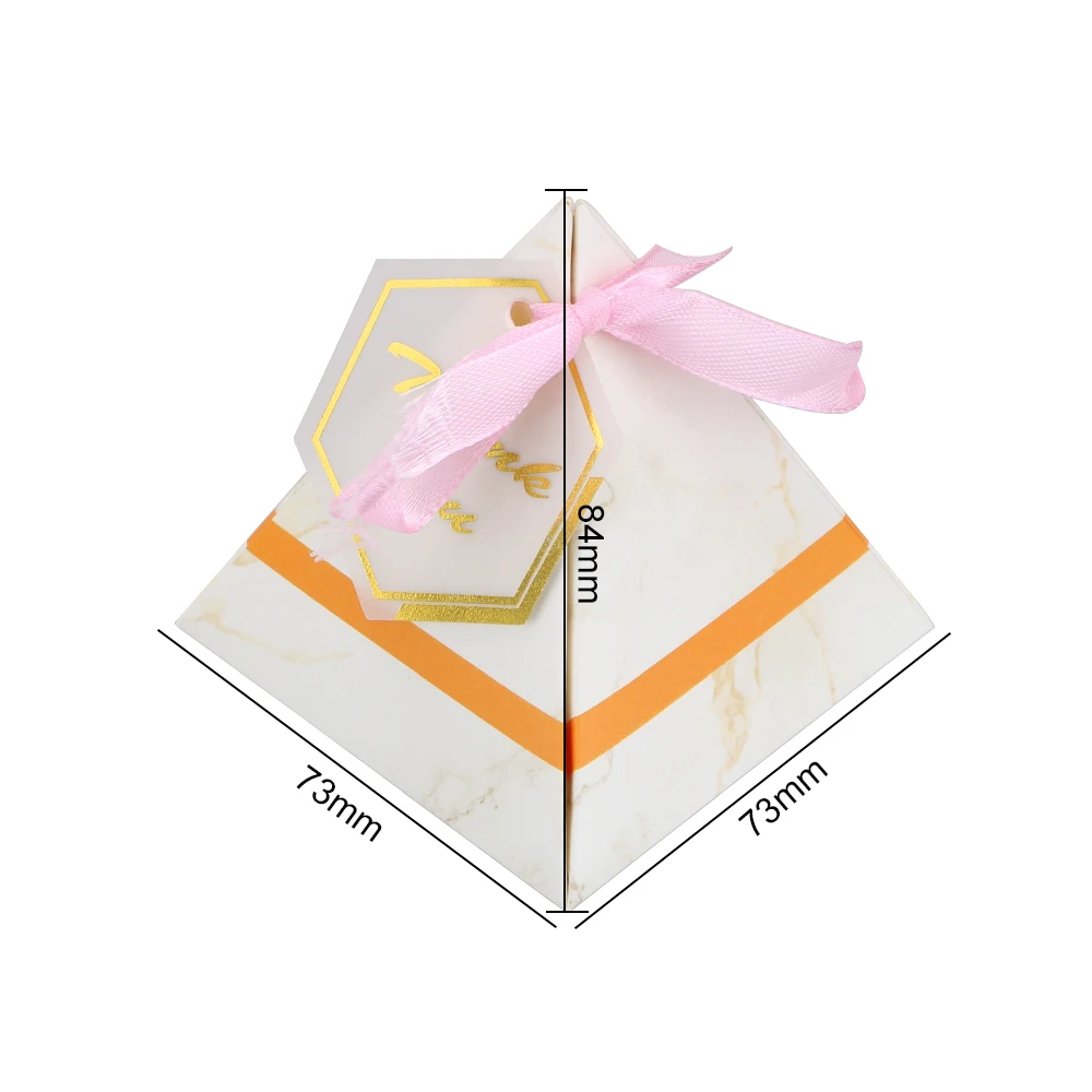 Triangular Pyramid Marble Candy Box For Party Baby Shower Wedding Birthday Favor Present Boxes Paper Chocolate Boxes Package
Triangular Pyramid Marble Candy Box For Party Baby Shower Wedding Birthday Favor Present Boxes Paper Chocolate Boxes Package