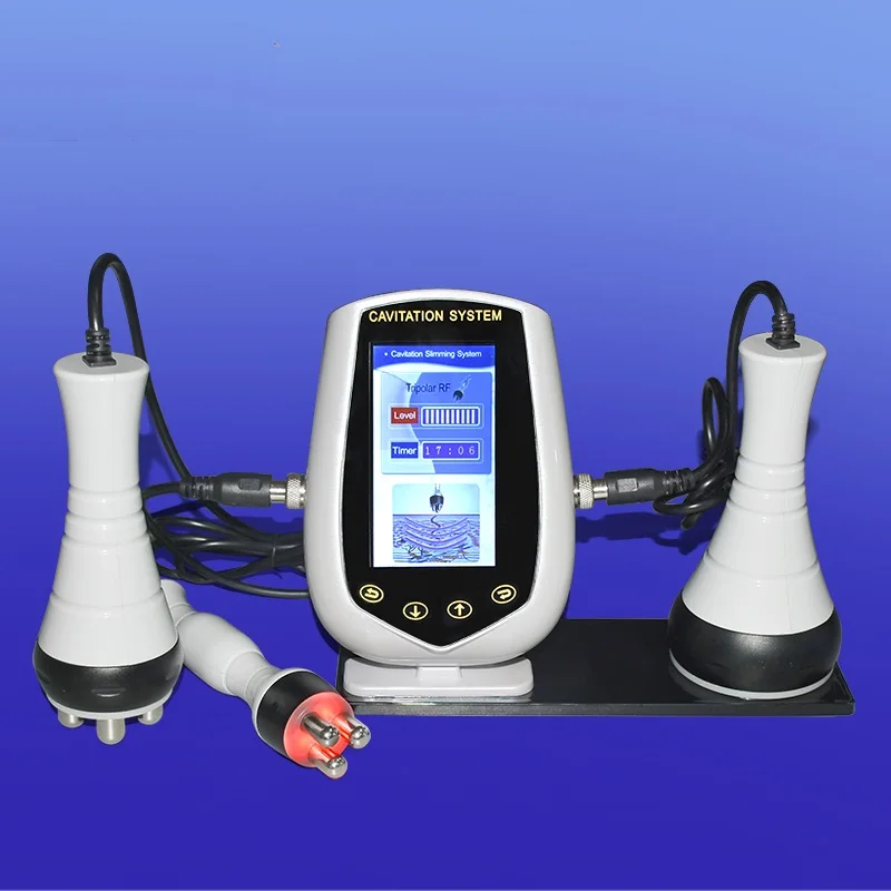 Mini Portable 3 In 1 Cavitation Machine 40K Radio Frequency Skin Tightening Fat Burning Machine Body Sculpting Tools RF
Mini Portable 3 In 1 Cavitation Machine 40K Radio Frequency Skin Tightening Fat Burning Machine Body Sculpting Tools RF
