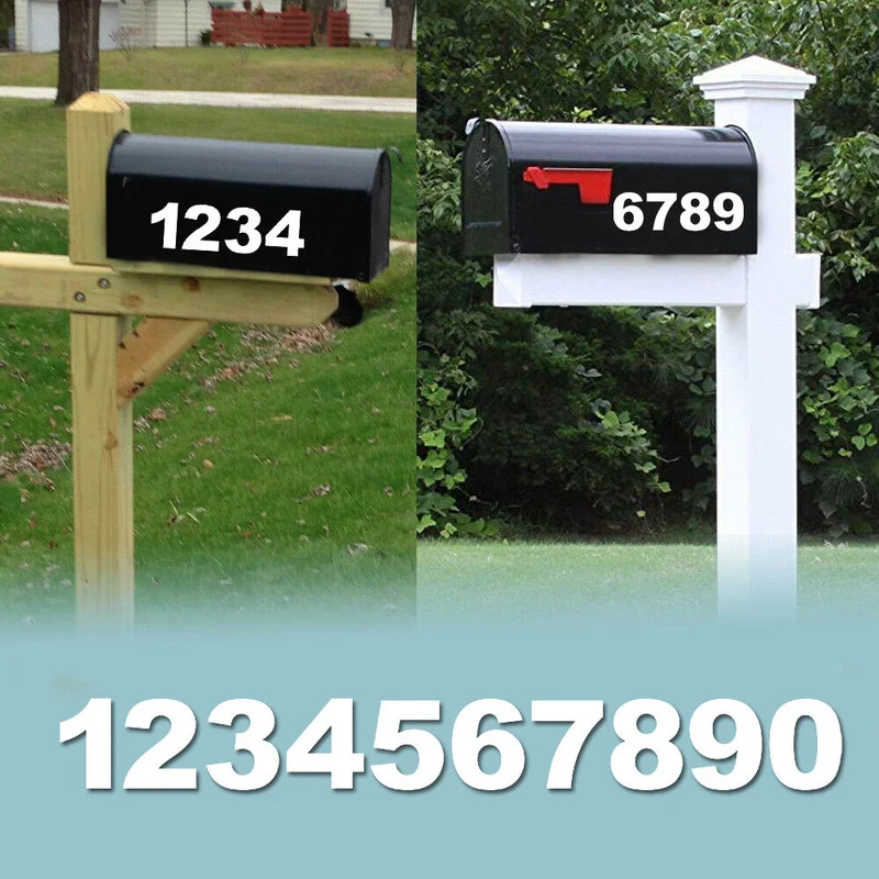 4PCS 0-9 Mailbox Sticker Decal Self Adhesive Numbers Waterproof Fade-Resistant for Window Door Cars Stickers 2/3/4 Inch
4PCS 0-9 Mailbox Sticker Decal Self Adhesive Numbers Waterproof Fade-Resistant for Window Door Cars Stickers 2/3/4 Inch