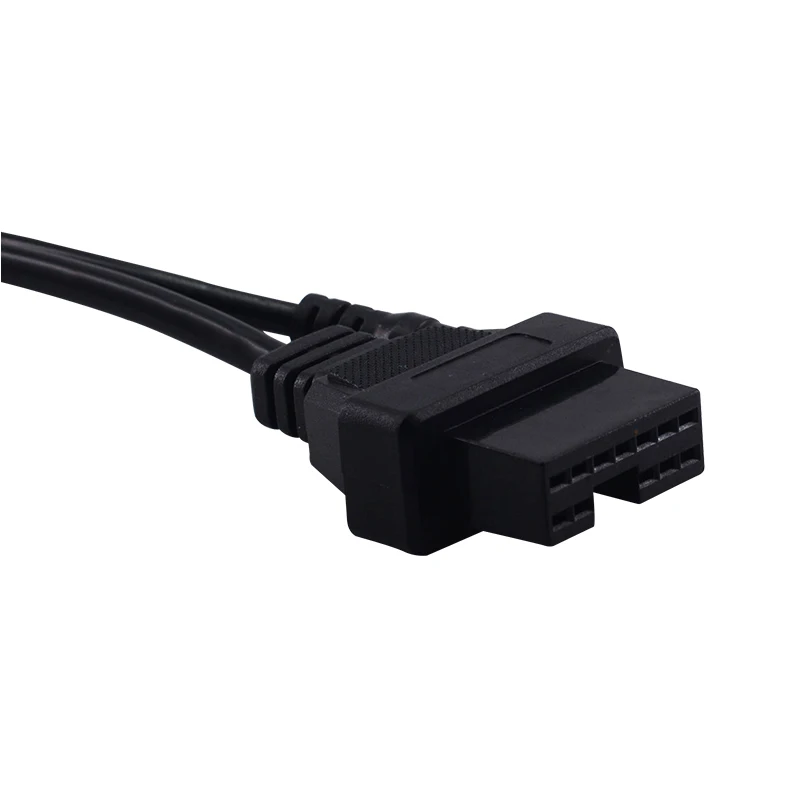 12-16 P OBD для Mitsubishi 12 Pin кабельный разъем 16 0DB OBDII Диагностический кабель 12Pin OBD2 |
