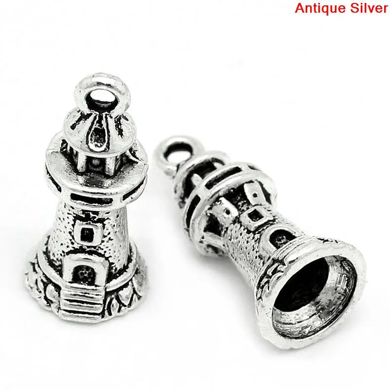 DoreenBeads 30PCs Lighthouse Metal 3D Charm Pendants Antique Silver Color Pendants For Diy Jewelry Necklace Making Findings
DoreenBeads 30PCs Lighthouse Metal 3D Charm Pendants Antique Silver Color Pendants For Diy Jewelry Necklace Making Findings