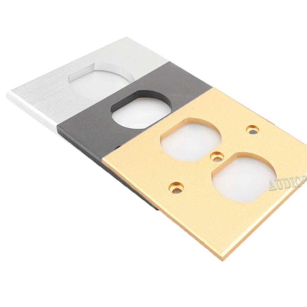1x US Black/Gold/Silver Socket AC Power Duple Receptacle Cover Outlet Wall Plate Panel 8.5x8.5cm
1x US Black/Gold/Silver Socket AC Power Duple Receptacle Cover Outlet Wall Plate Panel 8.5x8.5cm