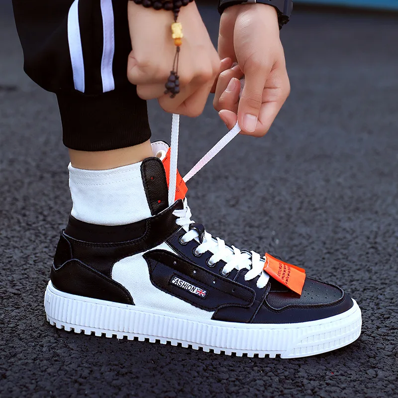Black Male Running Shoes High Top Canvas Spring Men Breathable Sneakers Lace Up Sports Shoes Athletic Footwears Shoes Zapatillsa
Black Male Running Shoes High Top Canvas Spring Men Breathable Sneakers Lace Up Sports Shoes Athletic Footwears Shoes Zapatillsa