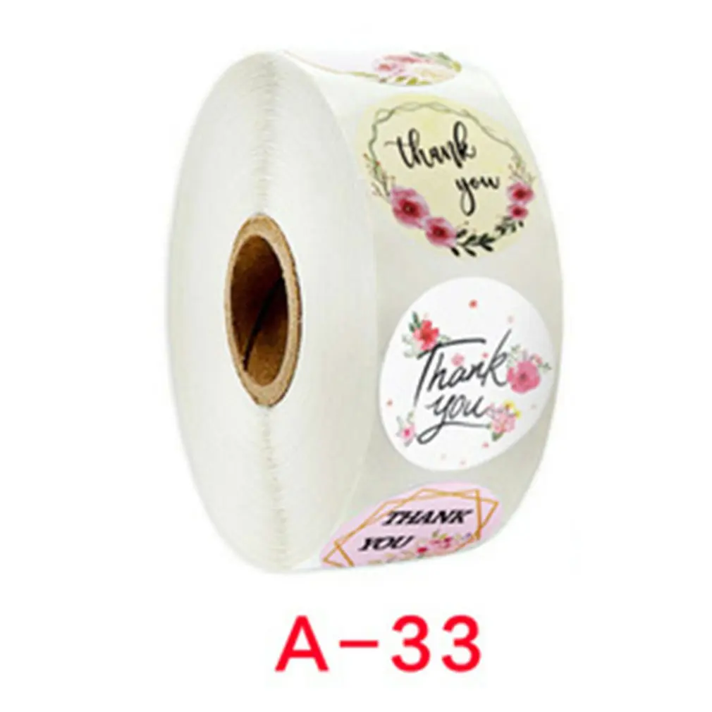 500pcs/roll Roll Thank You Flower Stickers Holiday Wedding Decoration Stickers Round Self-Adhesive Seal Labels 4 Inch
500pcs/roll Roll Thank You Flower Stickers Holiday Wedding Decoration Stickers Round Self-Adhesive Seal Labels 4 Inch
