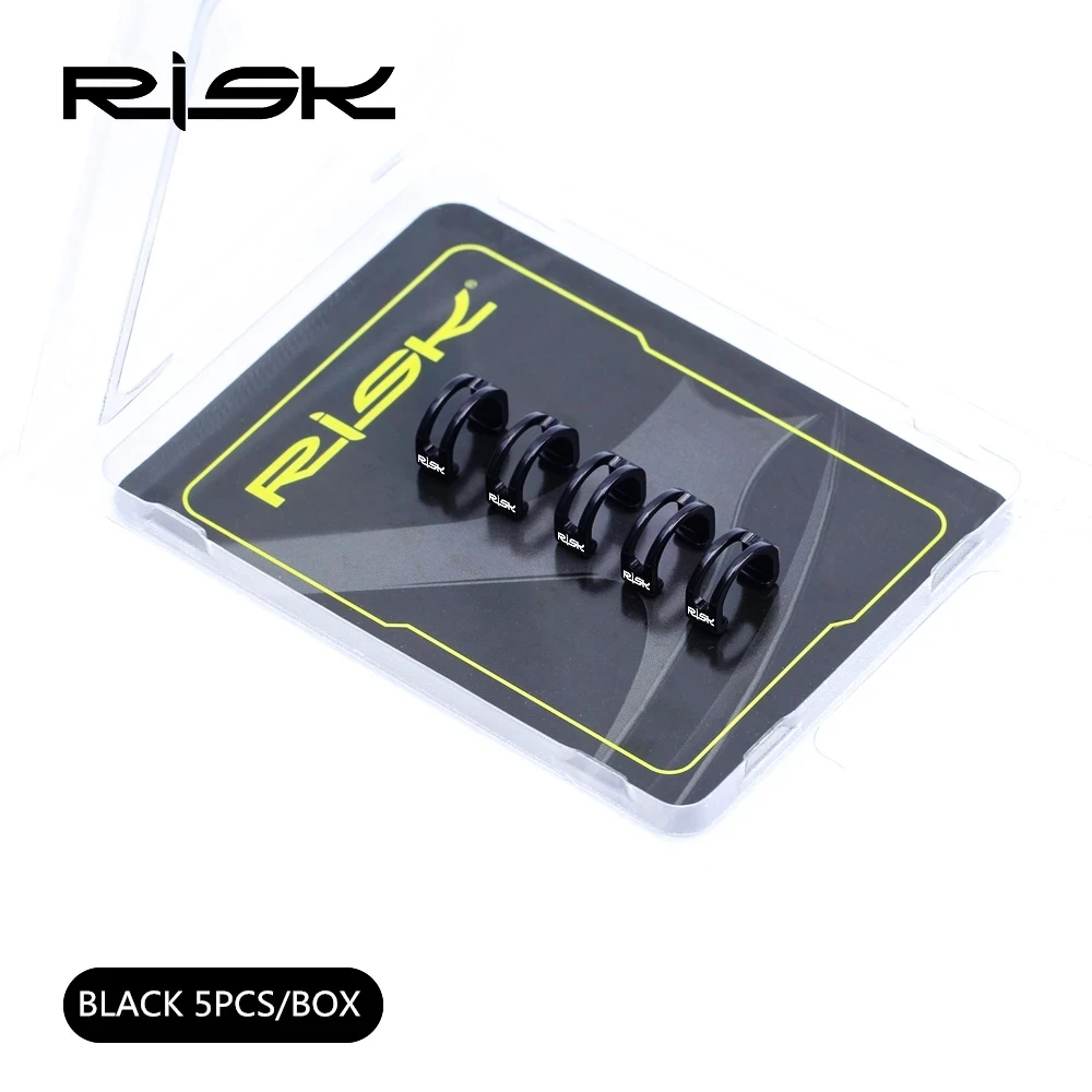 RISK Bicycle Shifter Brake Cable Set Frame U Buckle Aluminum Tube Clip Guide Bike Oil Tube Fixed Clamp Conversion Trap Adapter
RISK Bicycle Shifter Brake Cable Set Frame U Buckle Aluminum Tube Clip Guide Bike Oil Tube Fixed Clamp Conversion Trap Adapter
