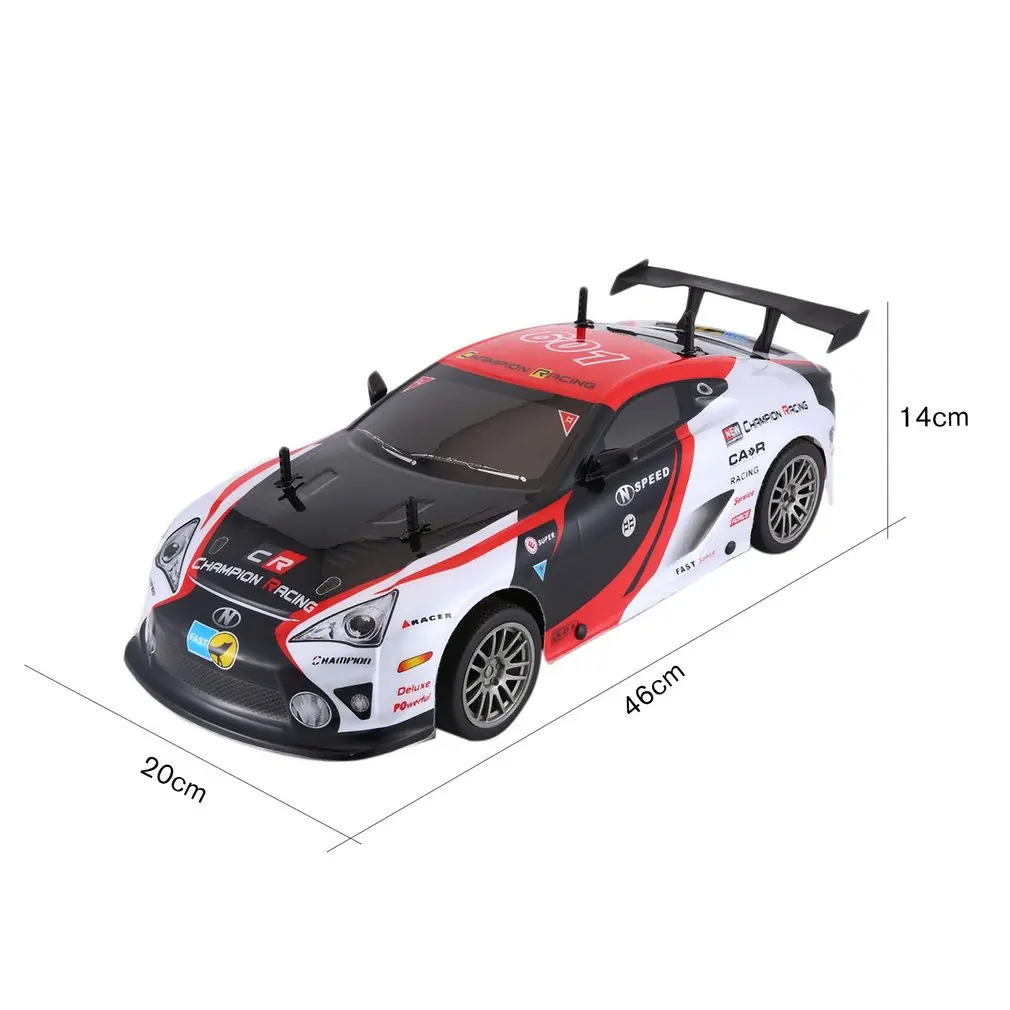 1/10 1400mAh 2.4G RC Racing Car Model Toy 1:10 25KM/h Flat Sports Drift Vehicle Cars Toys For Children Gift 2 Batteries EU Plug
1/10 1400mAh 2.4G RC Racing Car Model Toy 1:10 25KM/h Flat Sports Drift Vehicle Cars Toys For Children Gift 2 Batteries EU Plug