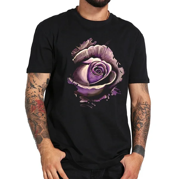 purple rose Summer Cool Fashion T Shirt Men Casual Short Sleeve T-Shirt Cotton Men Tops Tees Camisetas Hombre
purple rose Summer Cool Fashion T Shirt Men Casual Short Sleeve T-Shirt Cotton Men Tops Tees Camisetas Hombre