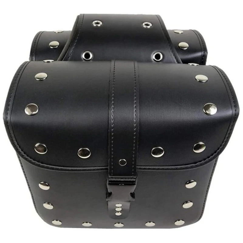 Motorcycle Saddle Bags, 2 Pack Universal PU Leather Saddlebags for Honda Shadow Suzuki Boulevard Sportster
Motorcycle Saddle Bags, 2 Pack Universal PU Leather Saddlebags for Honda Shadow Suzuki Boulevard Sportster