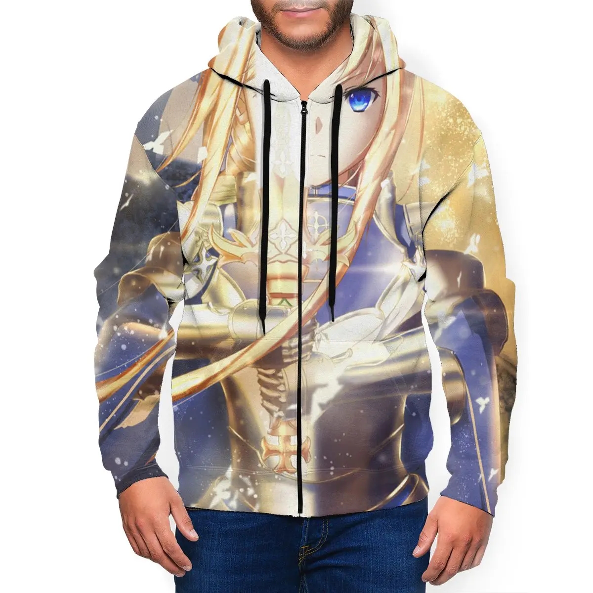 Sword Art Online Anime 3D Printed Zipper Hat Hoodie for Men Women Fashion Winter Sweaters
Sword Art Online Anime 3D Printed Zipper Hat Hoodie for Men Women Fashion Winter Sweaters