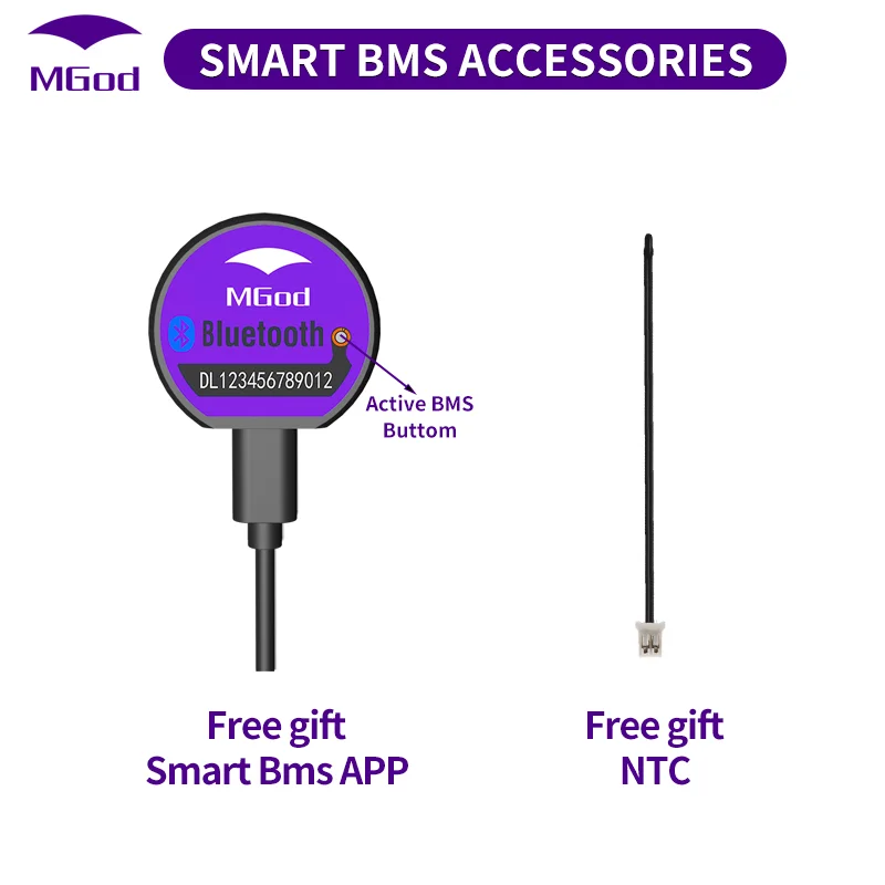 BMS lifepo4 12V 4S Bluetooth 100a скутер с солнечной батареей E-Bike E-Motorcyle | Электроника