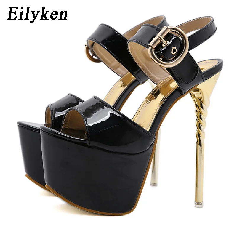 Eilyken/модные босоножки из лакированной кожи на платформе с ремешком и пряжкой; Новинка; Женские летние вечерние туфли с открытым носком на вы...
Eilyken/модные босоножки из лакированной кожи на платформе с ремешком и пряжкой; Новинка; Женские летние вечерние туфли с открытым носком на вы...