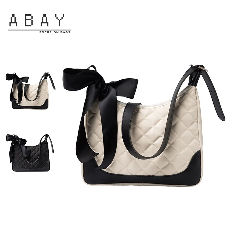 2020 Autumn Winter Women Nylon Large Capacity Tote Bag Ladies Casual Silk Scarf Bow PU Leather Strap Crossbody Shoulder Bag
2020 Autumn Winter Women Nylon Large Capacity Tote Bag Ladies Casual Silk Scarf Bow PU Leather Strap Crossbody Shoulder Bag