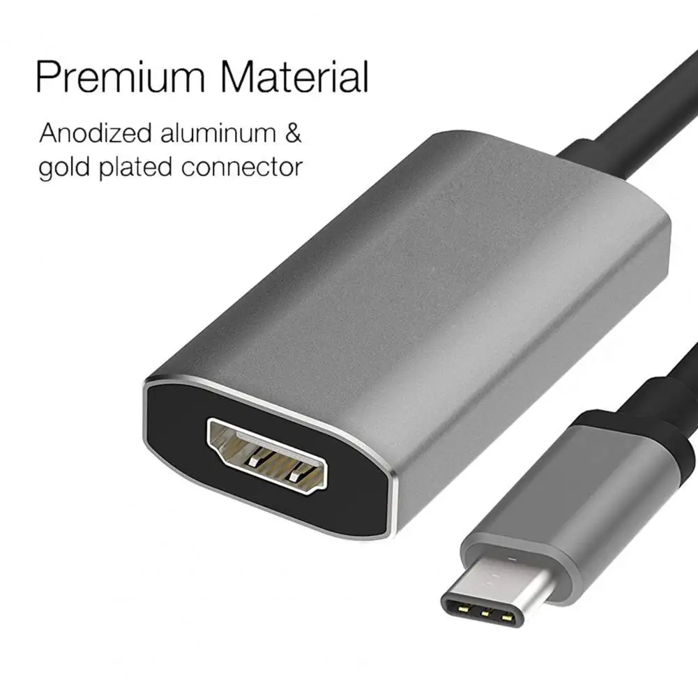 HD Portable USB 3.0 USB-C to HDMI-compatible Video Adapter Converter Cable High Speed 5 Gbps For PC
HD Portable USB 3.0 USB-C to HDMI-compatible Video Adapter Converter Cable High Speed 5 Gbps For PC