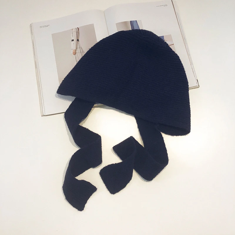 Fashion New Ladies Winter Warm Ear Protection Wool Hat Korean Retro Handmade Knitted Pure Color Hat
Fashion New Ladies Winter Warm Ear Protection Wool Hat Korean Retro Handmade Knitted Pure Color Hat