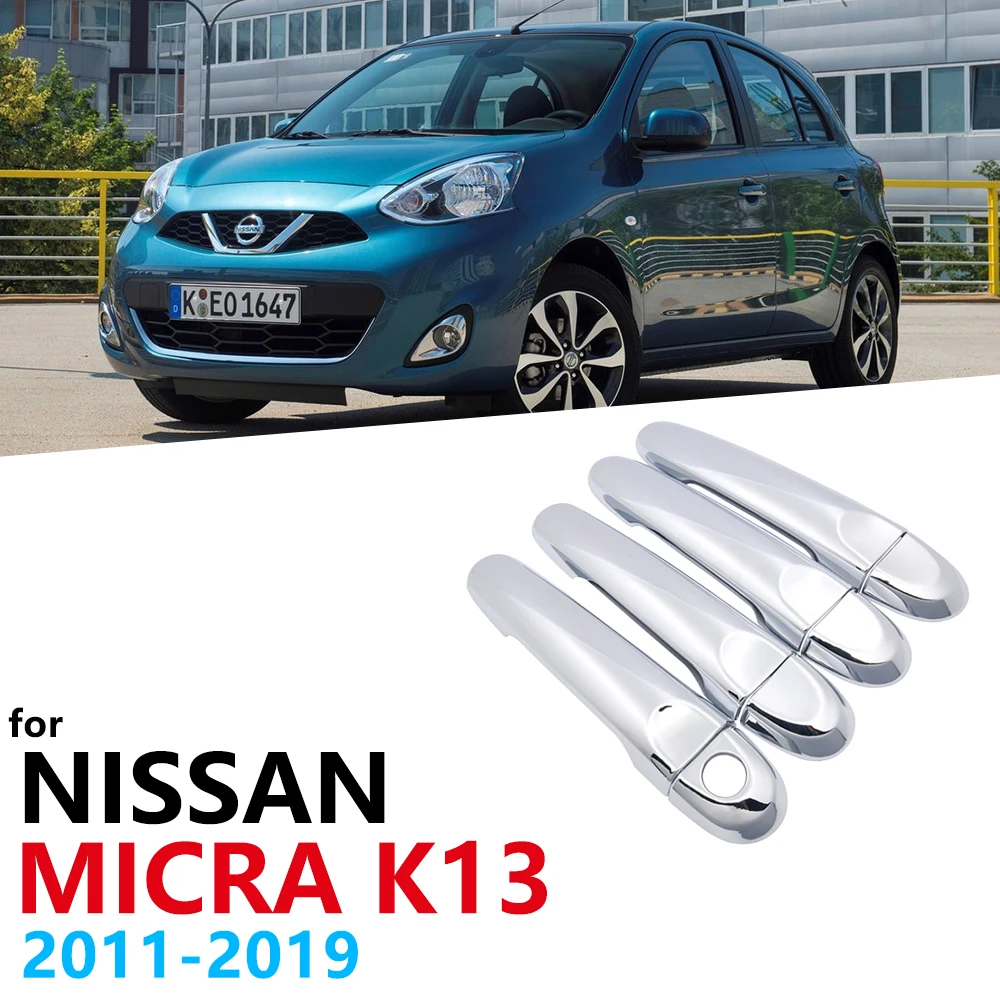 Car Exterior Handles Trim For Nissan Micra K13 Renault Puls 2011~2019 Chrome Door Handle Catch Cover Decoration Accessories 2012
Car Exterior Handles Trim For Nissan Micra K13 Renault Puls 2011~2019 Chrome Door Handle Catch Cover Decoration Accessories 2012