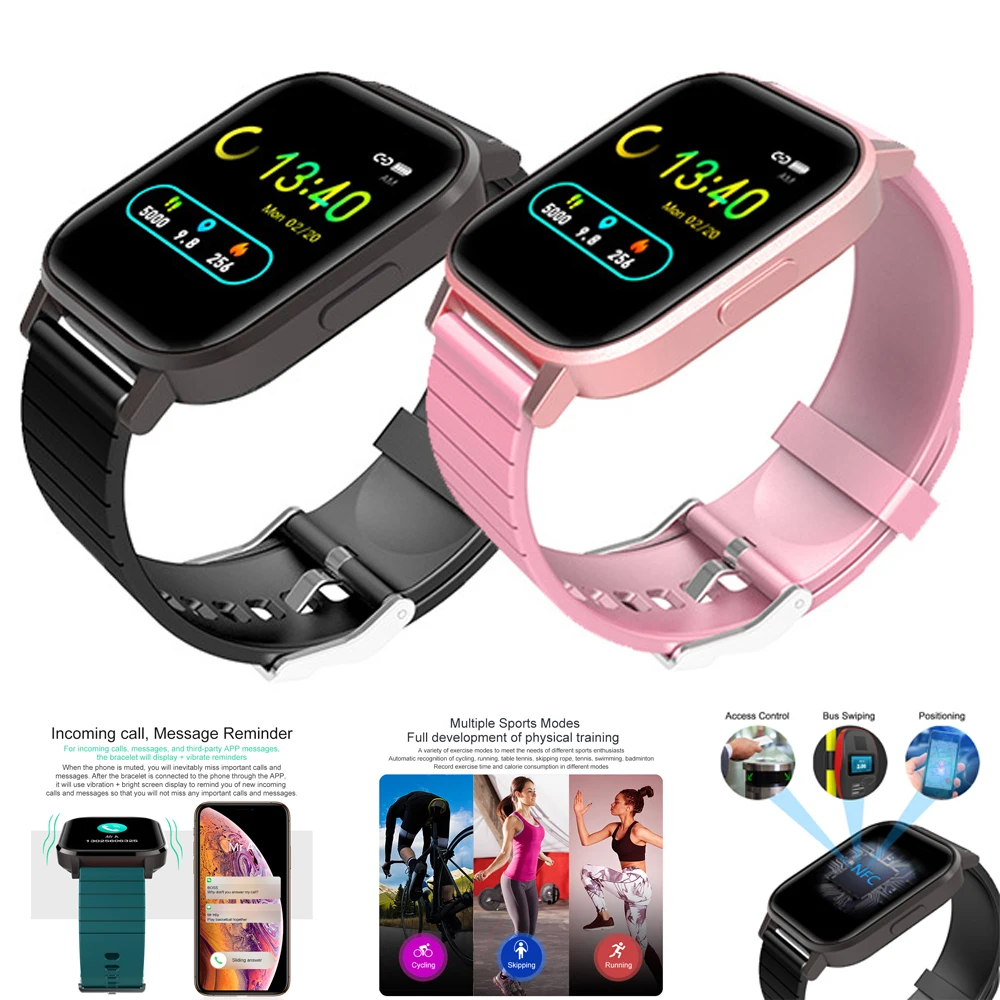 S18B Smart Watch Fitness Tracker Wristwatch for Men Women with Body Temperature Measurement Pedometer Digital Bracelet
S18B Smart Watch Fitness Tracker Wristwatch for Men Women with Body Temperature Measurement Pedometer Digital Bracelet