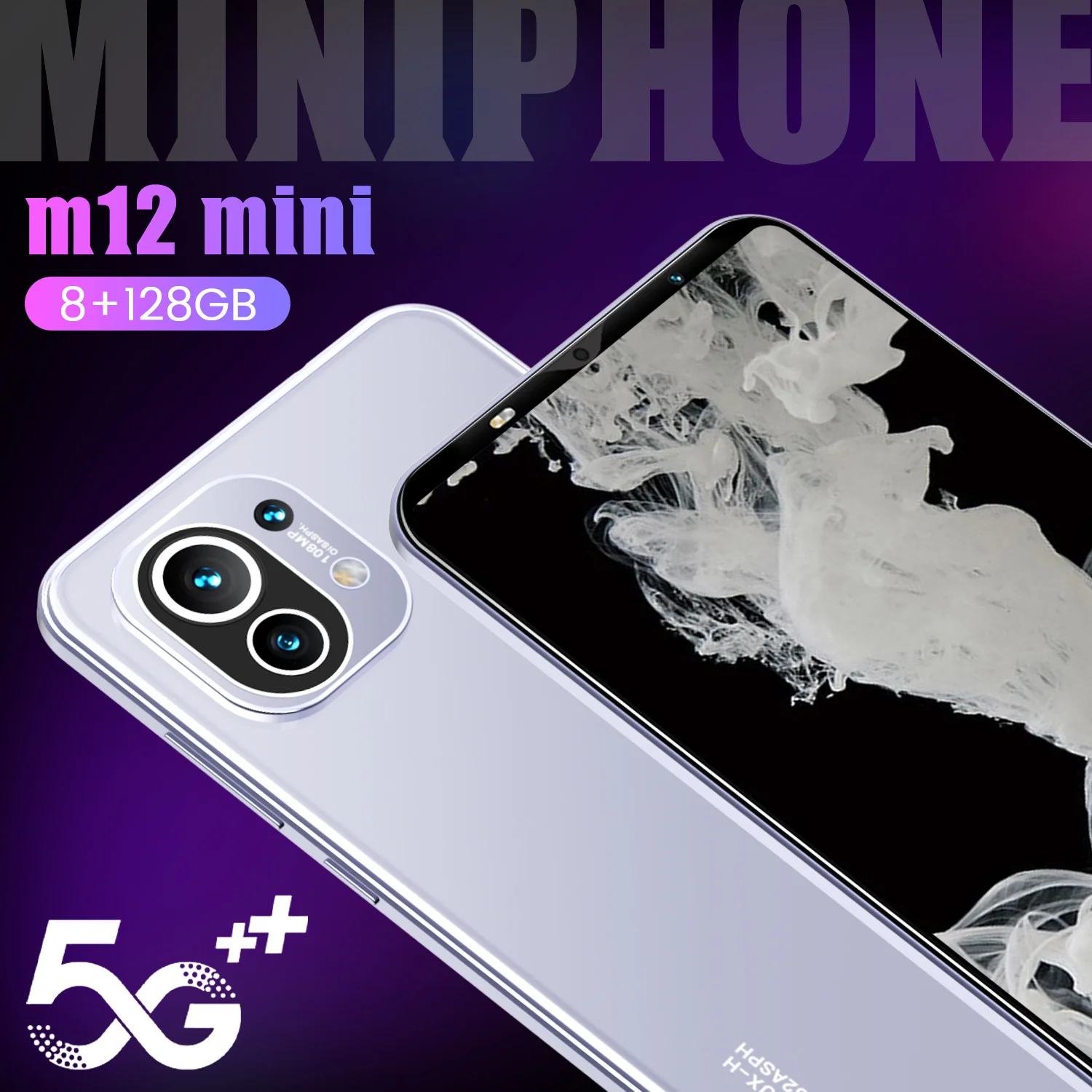 2021 Global Version M12 Mini 5.2 Inch 8+128GB Andriod10.0 Dual SIM Smart Phone MTK6595 4800MAH Fingerprint ID 10Core 24MP+48MP
2021 Global Version M12 Mini 5.2 Inch 8+128GB Andriod10.0 Dual SIM Smart Phone MTK6595 4800MAH Fingerprint ID 10Core 24MP+48MP