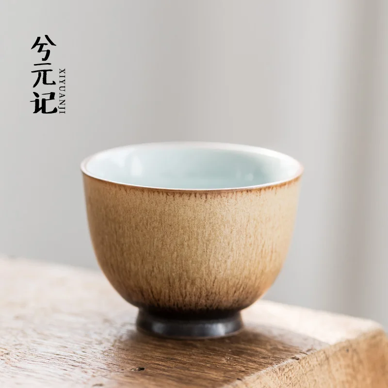 Чашка Ji Su Huang Shao Gao Jiao, чашка для чая, керамическая чашка Master, одинарная чашка, стандартная чашка для чая, чайная чашка
Чашка Ji Su Huang Shao Gao Jiao, чашка для чая, керамическая чашка Master, одинарная чашка, стандартная чашка для чая, чайная чашка