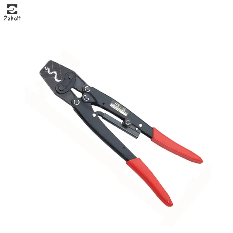 Crimping Pliers HS-16 Cable Lug Dedicated Crimper Tool Bare Terminal Wire Plier Cutter 1.25-16 Square Millimeter
Crimping Pliers HS-16 Cable Lug Dedicated Crimper Tool Bare Terminal Wire Plier Cutter 1.25-16 Square Millimeter