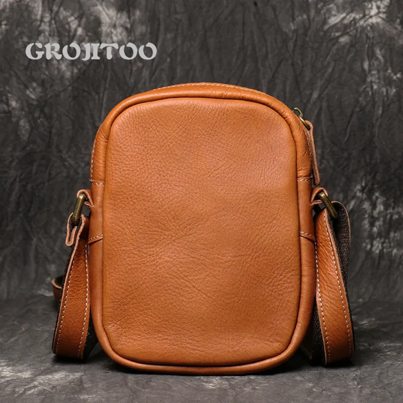 GROJITOO новые кожаные мужские мобильный телефон сумка для мужчин Crazy Horse кожа Сумка через плечо; Модная обувь для отдыха; Сумка через плечо для мужчин
GROJITOO новые кожаные мужские мобильный телефон сумка для мужчин Crazy Horse кожа Сумка через плечо; Модная обувь для отдыха; Сумка через плечо для мужчин