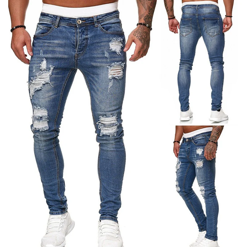 Men's Skinny Jeans Pencil Pants Motorcycle Party Casual Pants Streetwear Cowboy TT@88
Men's Skinny Jeans Pencil Pants Motorcycle Party Casual Pants Streetwear Cowboy TT@88
