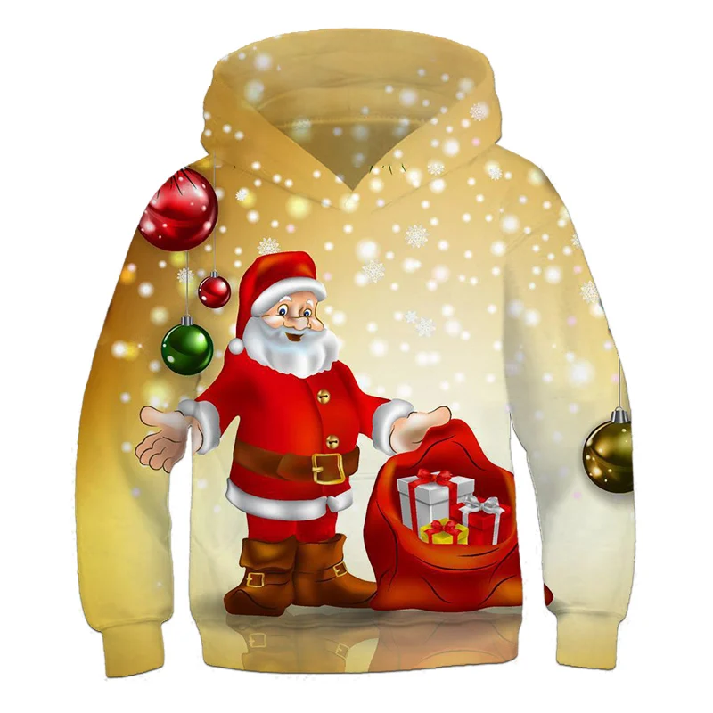 2021 cute santa claus hoodie 3D printing children's gift hooded sweater for boys and girls fashion hooded pullover
2021 cute santa claus hoodie 3D printing children's gift hooded sweater for boys and girls fashion hooded pullover