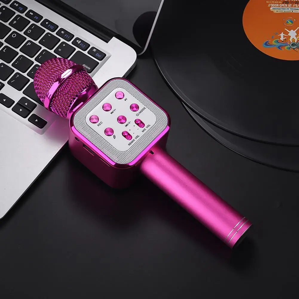 Беспроводной Bluetooth-микрофон Stylsih, ручной емкостный микрофон со светодиодный Ной подсветкой для караоке, пения, игр KTV
Беспроводной Bluetooth-микрофон Stylsih, ручной емкостный микрофон со светодиодный Ной подсветкой для караоке, пения, игр KTV
