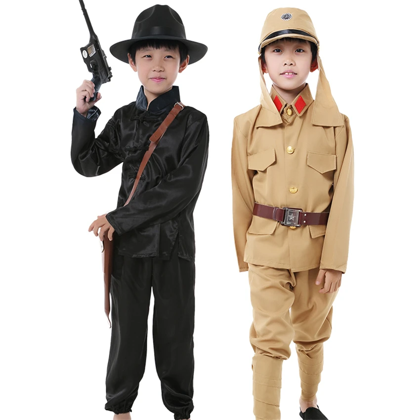 Детские костюмы на Хэллоуин карнавал косплей 2 мировая война японский офицер