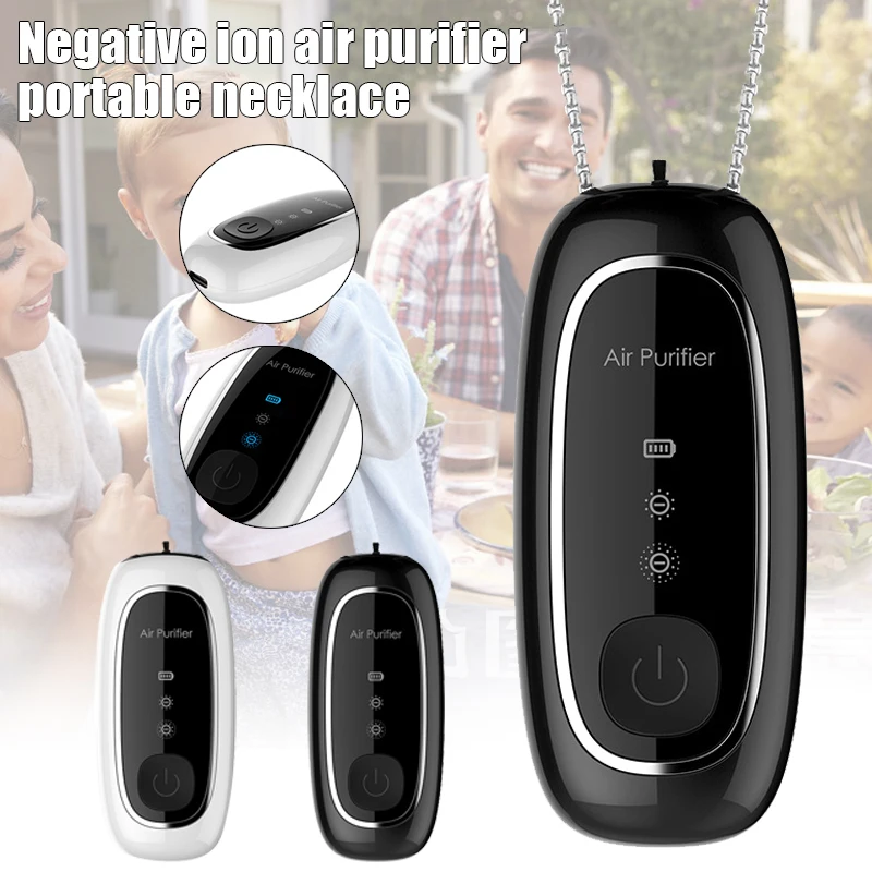 Portable Air Purifier Pendant with Chain Type-C Rechargeable Mini Air Cleaner Necklace for Car PM2.5 Smoke FAS6
Portable Air Purifier Pendant with Chain Type-C Rechargeable Mini Air Cleaner Necklace for Car PM2.5 Smoke FAS6
