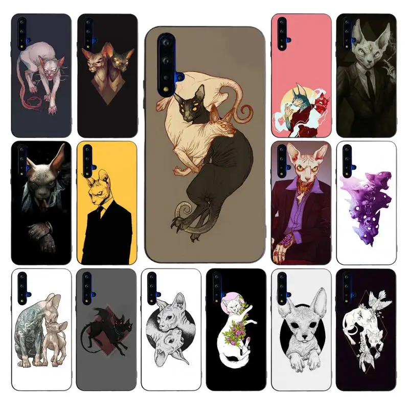 YNDFCNB Animal Sphynx Hairless cat Phone Case for Huawei Mate 20 10 9 40 30 lite pro X Nova 2 3i 7se
YNDFCNB Animal Sphynx Hairless cat Phone Case for Huawei Mate 20 10 9 40 30 lite pro X Nova 2 3i 7se
