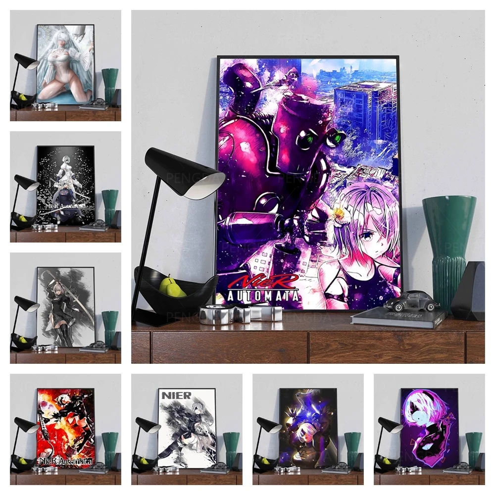 Modular Pictures Japanese Anime Canvas Hd Prints Nier Automata Painting Wall Art Posters Home Living Room Decoration No Frame
Modular Pictures Japanese Anime Canvas Hd Prints Nier Automata Painting Wall Art Posters Home Living Room Decoration No Frame