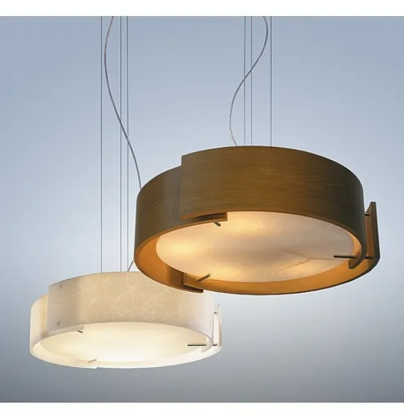 Современный японский деревянный круговой подвесной светильник для ресторана, спальни, кухни, подвесной светильник