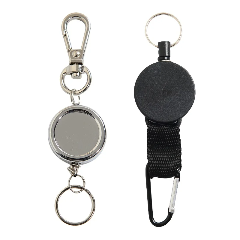 Keychain High Elasticity Retractable Rope Antilost Pull Reel Strap Climbing Key Chain Quickdraw Key Ring Multi Tool 
Keychain High Elasticity Retractable Rope Antilost Pull Reel Strap Climbing Key Chain Quickdraw Key Ring Multi Tool